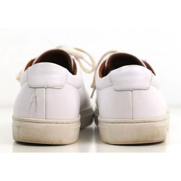 New Republic By Mark McNairy WHITE GENUINE LEATHER LACE UP ATHLETIC SHOES 13US main image 12